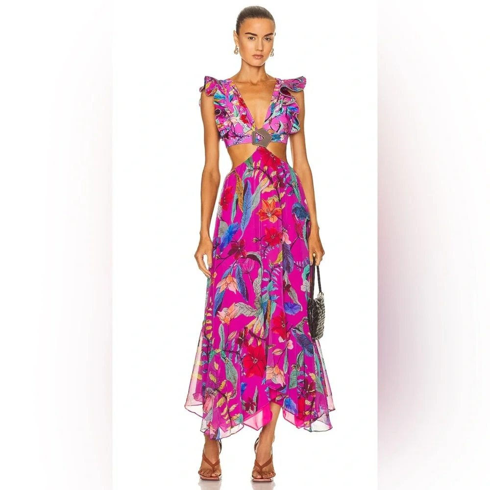 PatBO Zamia Belted Beach Dress, NWT - Picture 1 of 4